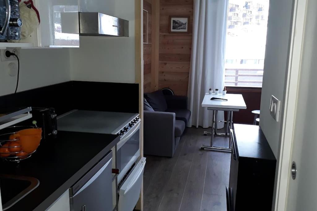 Studio 2 Pers Plein Centre Val Claret Tignes Exteriér fotografie